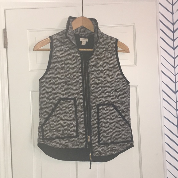 J. Crew Jackets & Blazers - JCREW HERRINGBONE VEST
